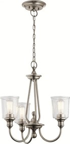 Elstead Lighting WAVERLY KL-WAVERLY3-CLP Csillár 3x60W/E27