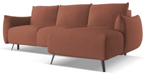 Rózsaszín sarokkanapé (jobb oldali) Malie – Makamii