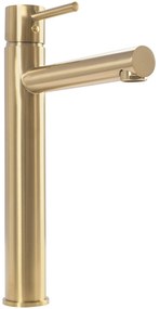 Fürdőszobai csaptelep Rea Tess Brush Gold High