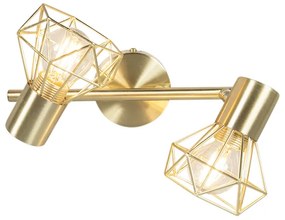 Mozgatható és dönthető okos spotlámpa sárgaréz 2 Wifi P45-tel - Mosh