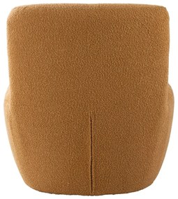 Sárga buklé fotel Ada – Leitmotiv