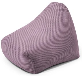 Lila kordbársony gyerek babzsákfotel Snug 80 – SLOWDOWN