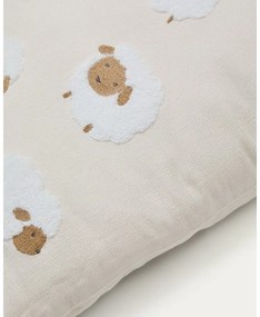 Pamut gyerek párnahuzat 45x45 cm Milu – Kave Home