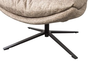 Natúr színű forgó fotel Arve – WOOOD