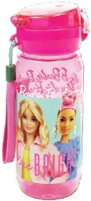 Barbie Shine Bright műanyag kulacs akasztóval 600 ml