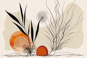 Poszter 45x30cm Visszhang a sivatagon át