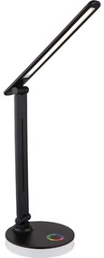 Globo 58445B - GERALDO LED RGBW állítható asztali lámpa LED/5W+2W/230V