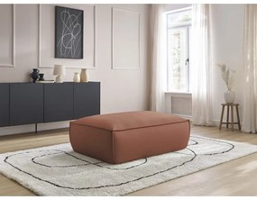 Sötétbarna bőrutánzat lábtartó Boheme – Bobochic Paris