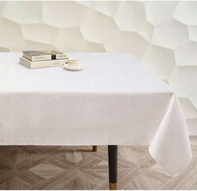 Abrosz asztalra vízálló fehér téglalap alakú 140x240cm