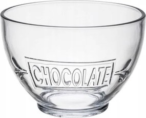 Miska Saláta tálaló felirattal 680 ml 12,7 x 9 cm átlátszó