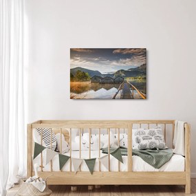 Tó képe (90x60 cm)