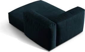 Sötétkék bársony kanapé modul (jobb oldali) Martina – Micadoni