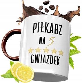 Bordó Bögre Labdarúgónak Születésnapi Ajándék fényképes nyomtatással