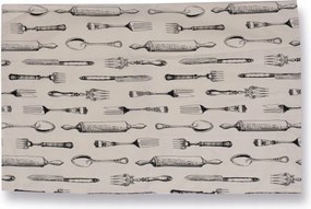 Konyhai Törlőkendő nyomott mintás pamut Konyhai Törölköző 40x60 cm Tadar