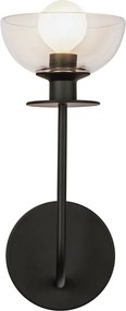 Elstead Lighting Sylvia ALM-SYLVIA-1WB-BK-CL Fali lámpa 1x40W/E14 IP20