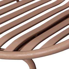 Bruce kerti pihenőfotel lábtartóval