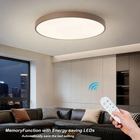 Brilagi-LED dimmelhető lámpatest POOL SMART LED/100W/230V 80 cm Wi-Fi Tuya+távirányító barna