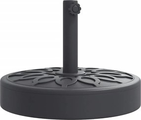 vidaXL kerek napernyőtalp rúdhoz Ø38 / 48 mm 25 kg