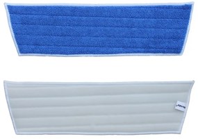 Economy tépőzáras felmosó, 45 cm - mikroszálas, kék