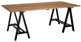 Borovi fenyő étkezőasztal 100x200 cm Hampstead – Premier Housewares