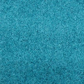 Ajtószőnyeg Cián és Fekete 120 x 250 cm Poliamid és PVC