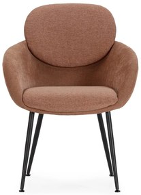 Terrakotta színű fotel Nure – MOME