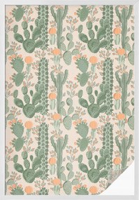 Ablakfólia öntapadós adatvédelem Zöld pozsgások 100x146