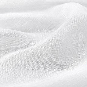 Goldea luxus, fényes függöny - fehér 300 cm