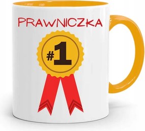 Sárga Ügyvéd Bögre Ügyvéd 1. Szám, fényképes nyomattal