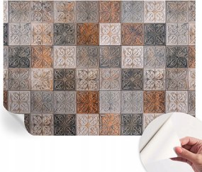 Öntapadós Stílusos Dekoratív Fotótapéta Ornamentális csempék 312x219 cm