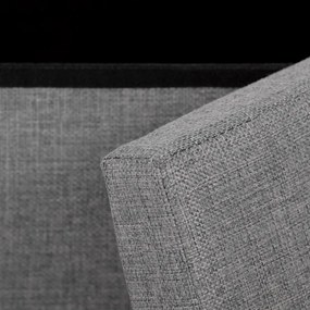 Tárolós Puff, Szürke Szövet. TAB-461 GREY2