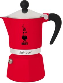 Kotyogós Kávéfőző Bialetti Rainbow Piros Fém Alumínium 60 ml