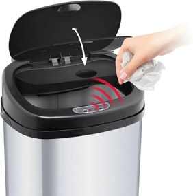Lamart Sensor LT8021 érintés nélküli szemeteskosár, 30 l, 30 l
