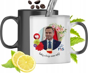 Duda András Színváltó Mágikus Bögre fényképes nyomtatással