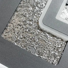 LED Dimmelhető mennyezeti lámpa LED/110W/230V fekete + távirányítás