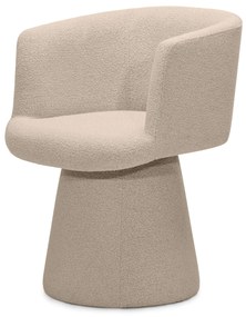 Forgatható design szék YATO, bézs