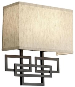 Hinkley HK-LANZA2 - Fali lámpatest LANZA 2xE14/40W/230V bronz