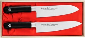 Satake Sword Smith Zest.Séf+Santoku fa dobozban