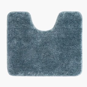 Goldea extra sűrű fürdőszobai szőnyeg / wc szőnyeg kivágással - kék 50x60 cm 50 x 60 cm