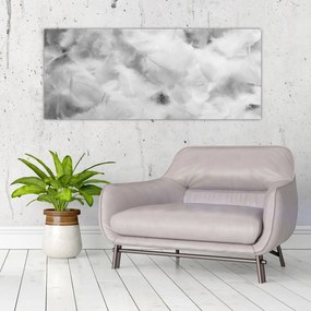 Kép - Színű tollfelhők (120x50 cm)