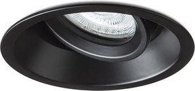 RENDL SOBER süllyesztett lámpa fekete 230V LED GU10 7W