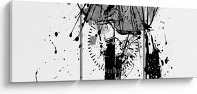 Kép - Divatbemutató (órával) (90x30 cm)