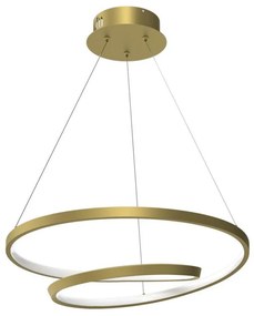 LED Csillár zsinóron LUCERO LED/48W/230V arany