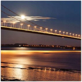 Poszterek 140x140 Megvilágított híd