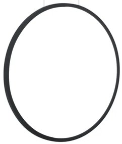 LED csillár SATURNO LED/28W/230V, 50 cm átmérő, IP44, antracit