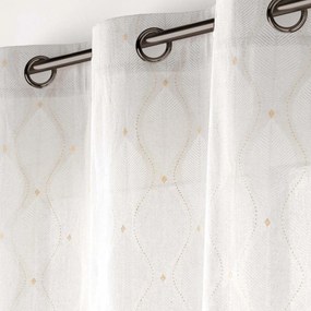 Bézs függöny 140x240 cm Maho – douceur d'intérieur