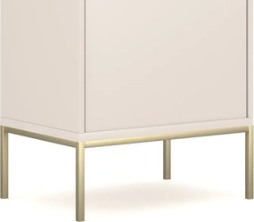 Üveges vitrin kasmír színben. MAGGIORE