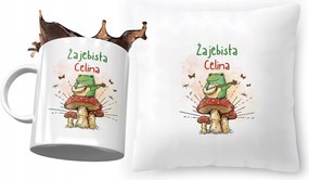 Celina párna ajándék bögre szett fényképes nyomtatással