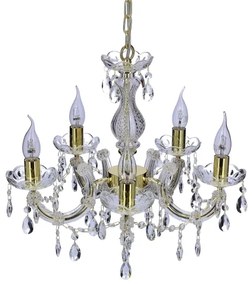 Csillár láncon MARIA TERESA 5xE14/40W/230V