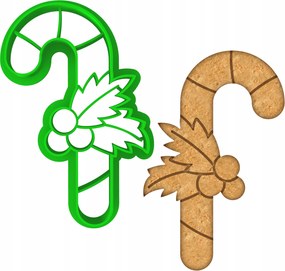 Karácsonyi Forma Mézeskalács lyukasztó Karácsony Csaj 8cm